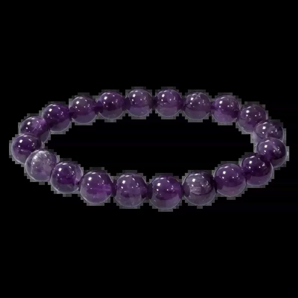 Bracelets - Bracelet Amethyste A perles 10mm - ARABESK