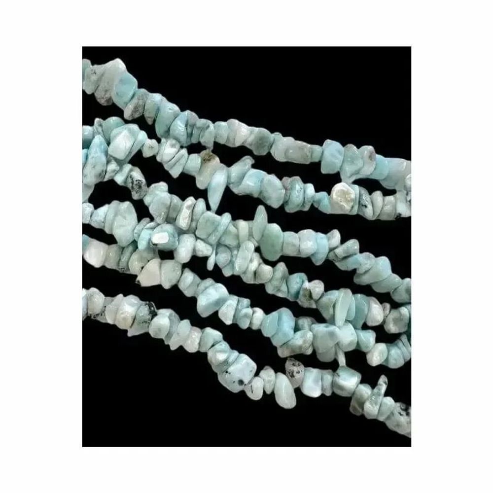 Jewelry - Larimar A chips 5-8mm on 80cm wire - ARABESK