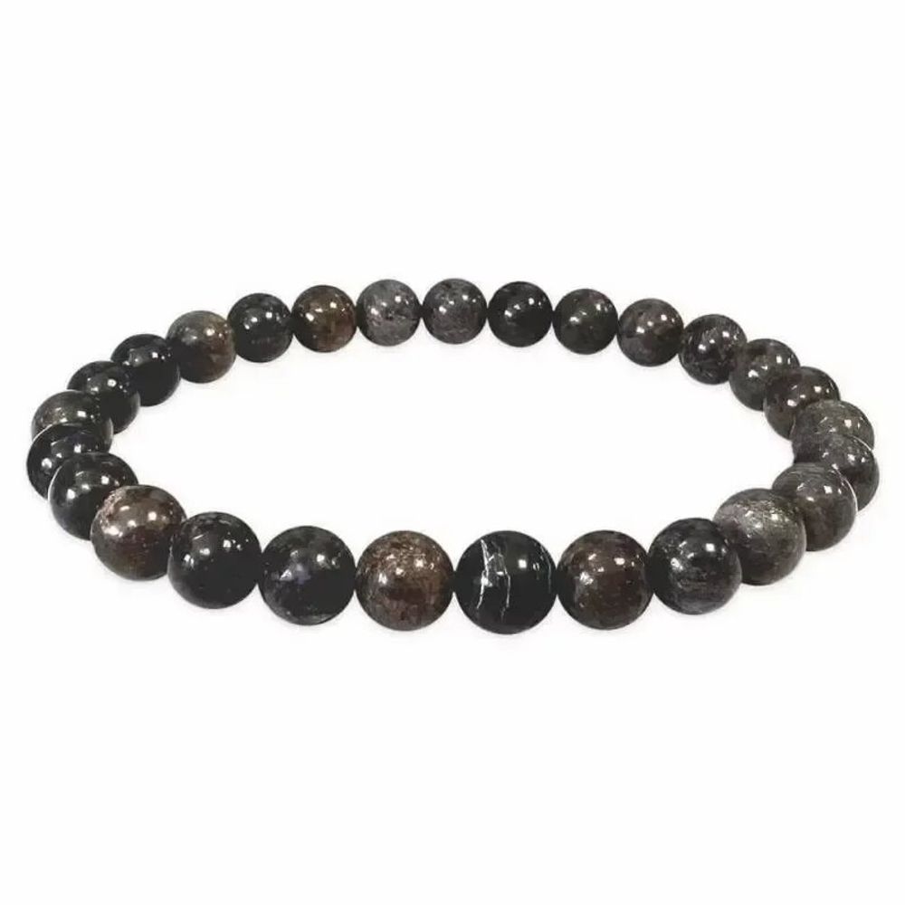 Bracelets - Bracelet Black Opal beads 6mm - ARABESK