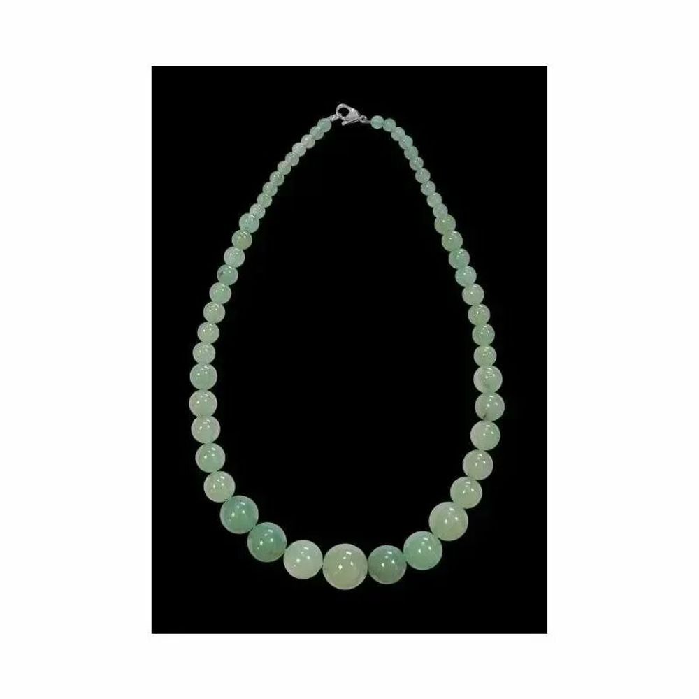 Bijoux - Aventurine Verte A Collier Chute Perles 6-14mm 45cm - ARABESK