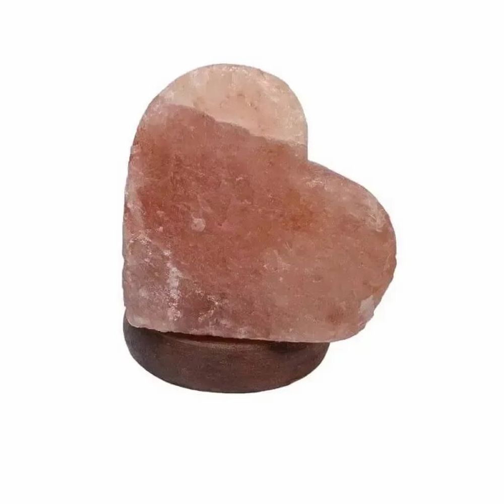 Wireless lamps - Himalayan salt lamp usb heart 10cm - ARABESK
