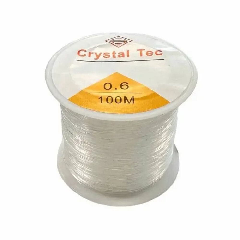 Bijoux - Fil élastique rond en cristal 0.6mm 100m - ARABESK