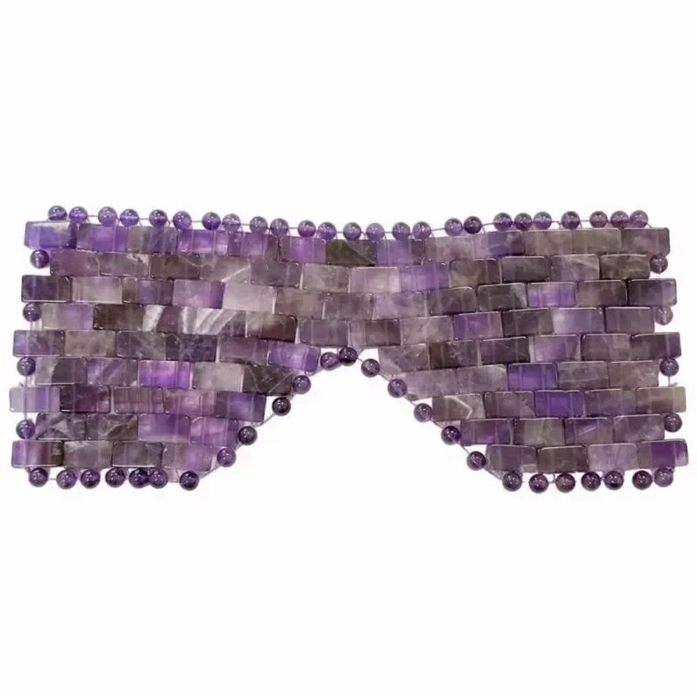 Bijoux - Masque pour les yeux en Amethyste A du Brésil - ARABESK