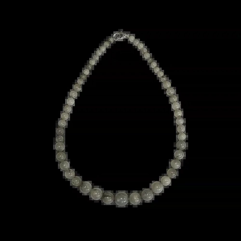 Bijoux - Labradorite Collier Chute Perles 6-14mm 45cm - ARABESK