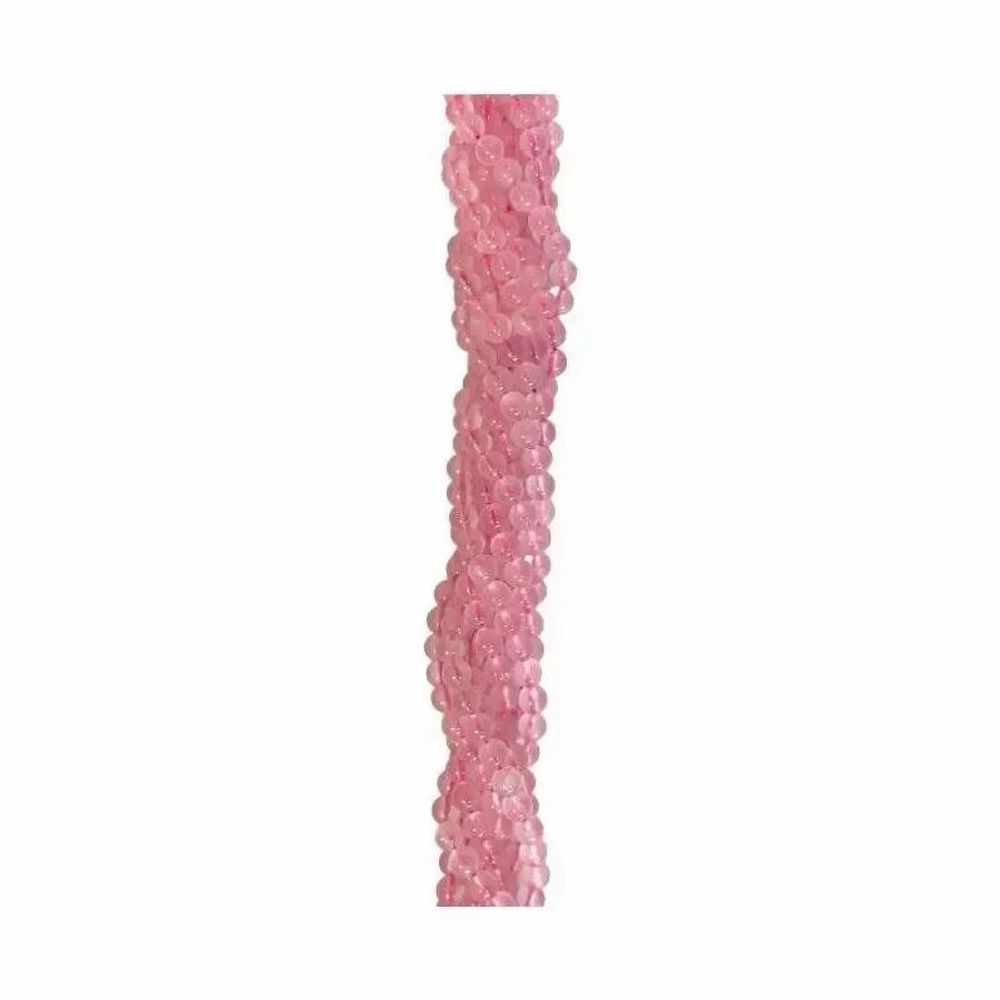 Bijoux - Quartz Rose A perles 4mm sur fil 40cm - ARABESK