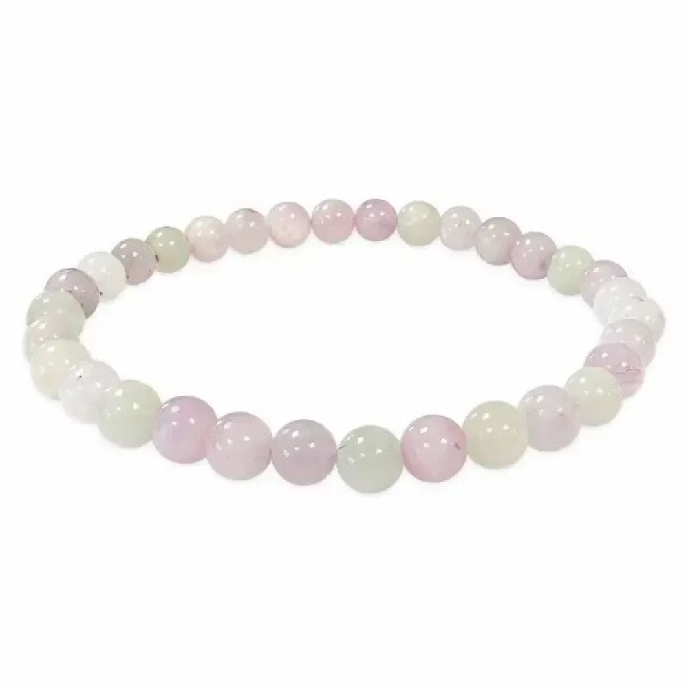 Bracelets - Bracelet Kunzite Multicolore AA perles 5-6mm - ARABESK