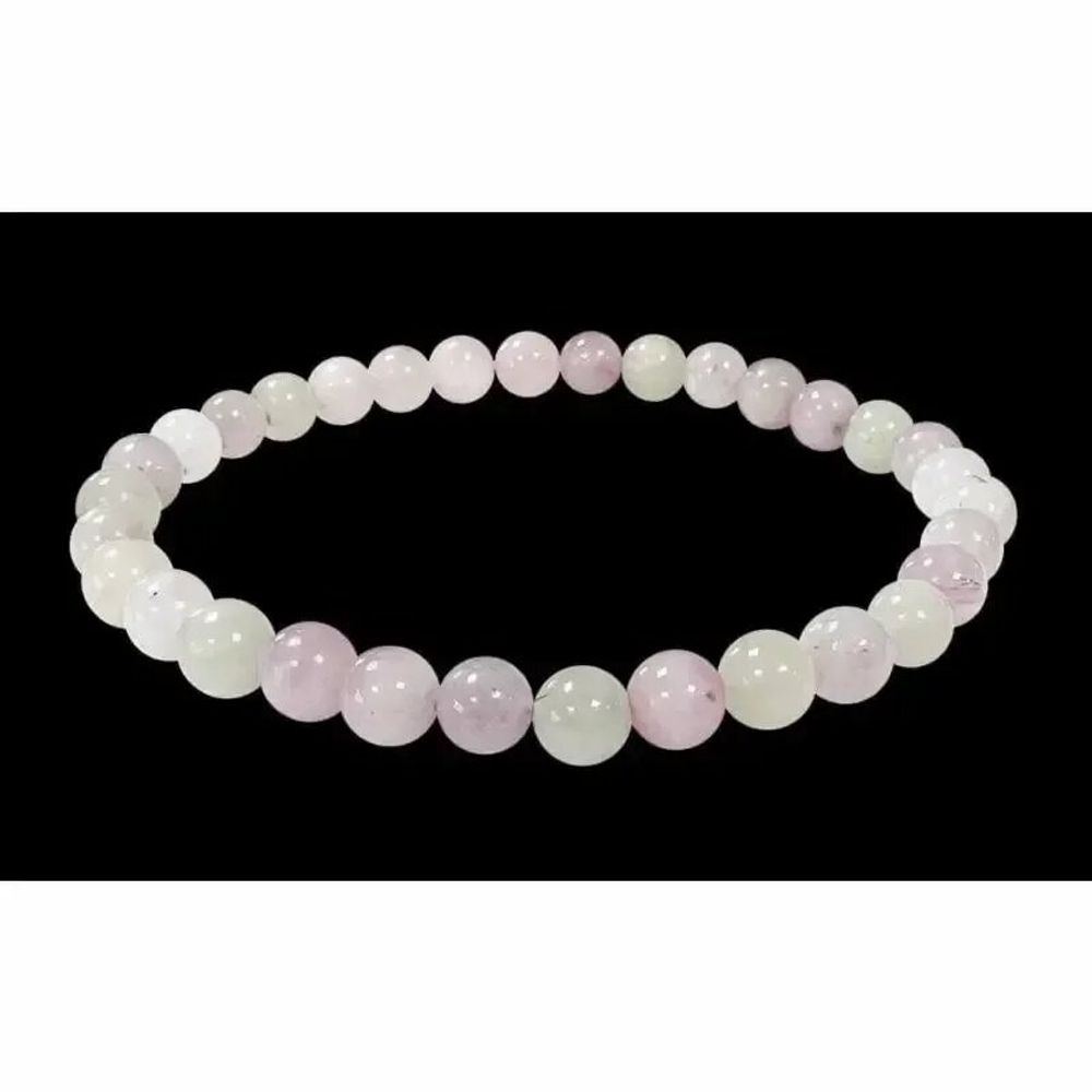 Bracelets - Bracelet Kunzite Multicolore AA perles 5-6mm - ARABESK