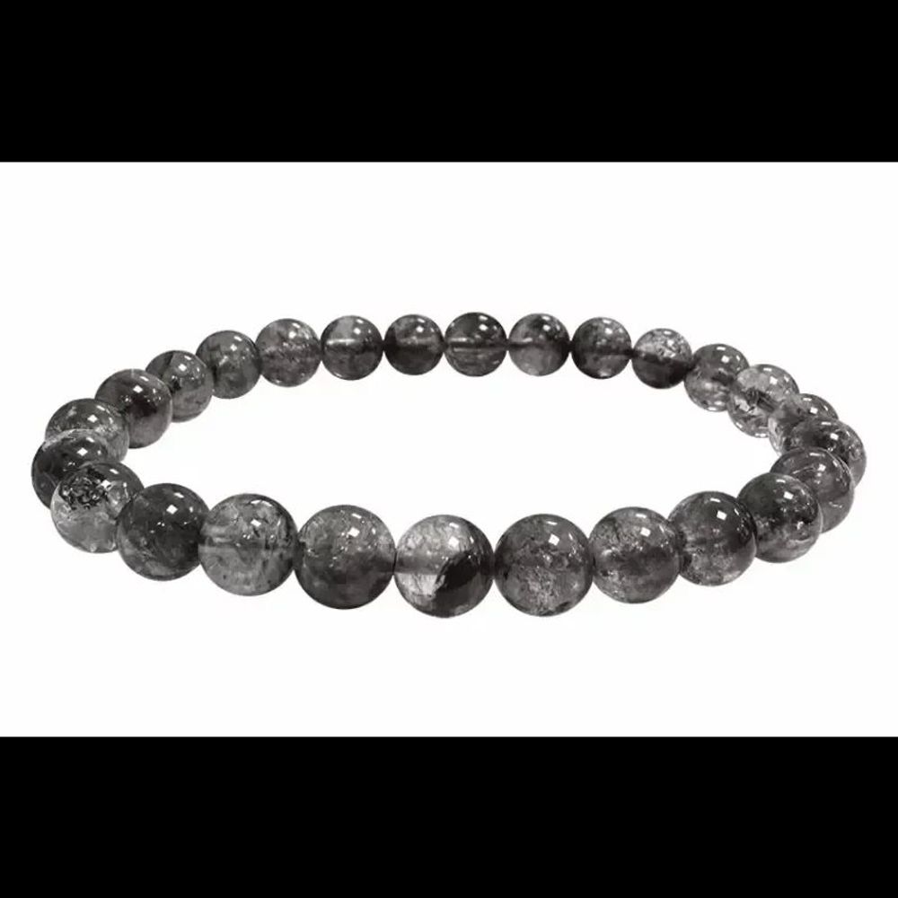 Bracelets - Bracelet Cristal Herkimer A perles 7-8mm - ARABESK