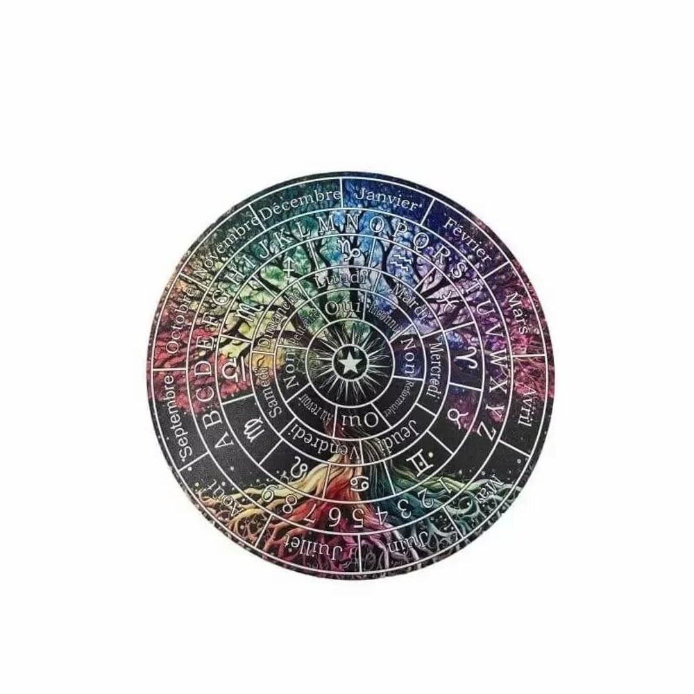 Bijoux - Planche de divination arbre de vie en bois 28cm - ARABESK