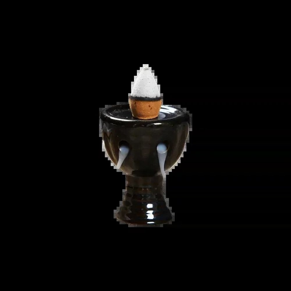 Scents - Backflow Ceramic Incense Holder 5cm x10 - ARABESK