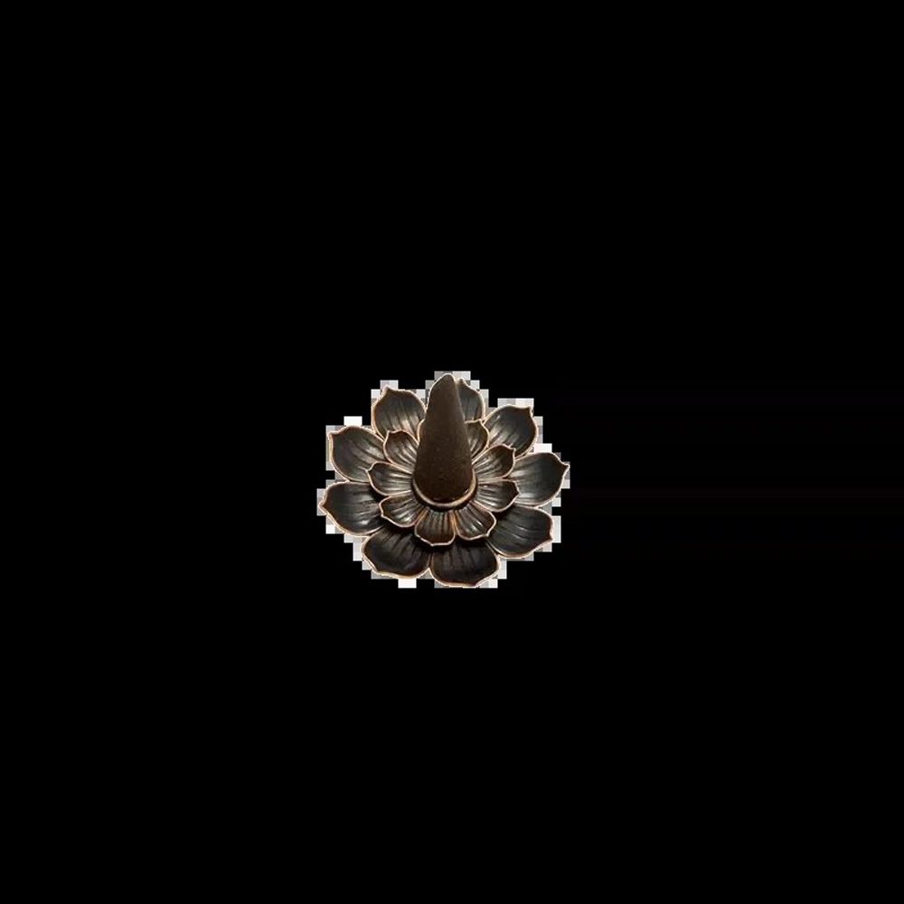 Scents - Lotus Flower Metal Incense Holder 6 cm - ARABESK