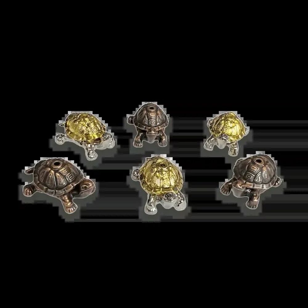 Scents - Tortoise Metal Incense Holder X6 - ARABESK