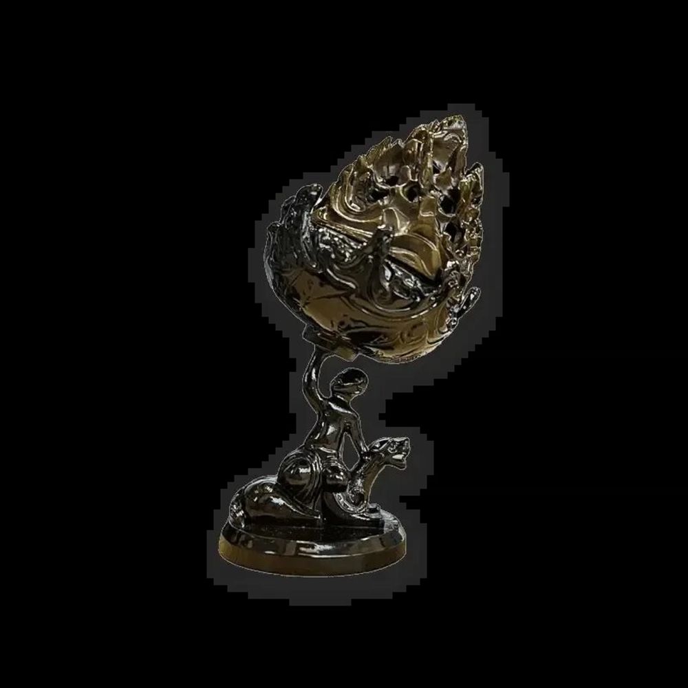 Scents - Boshan Metal Incense Holder 13.5 cm - ARABESK