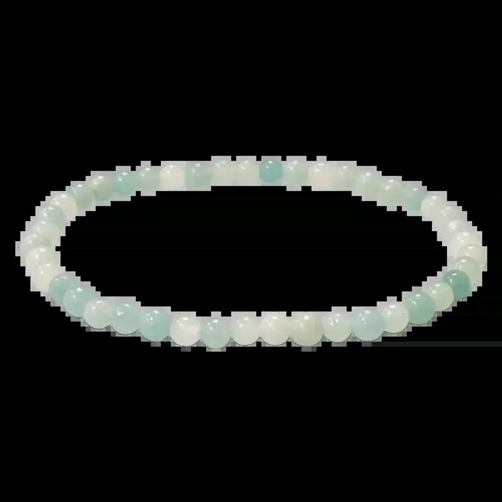 Bracelets - Amazonite bracelet China beads 4mm - ARABESK
