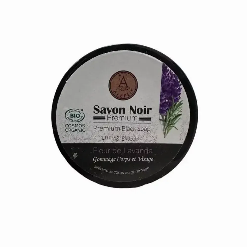 Savons - Savon noir Cosmos Biologique Lavande 250g - ARABESK