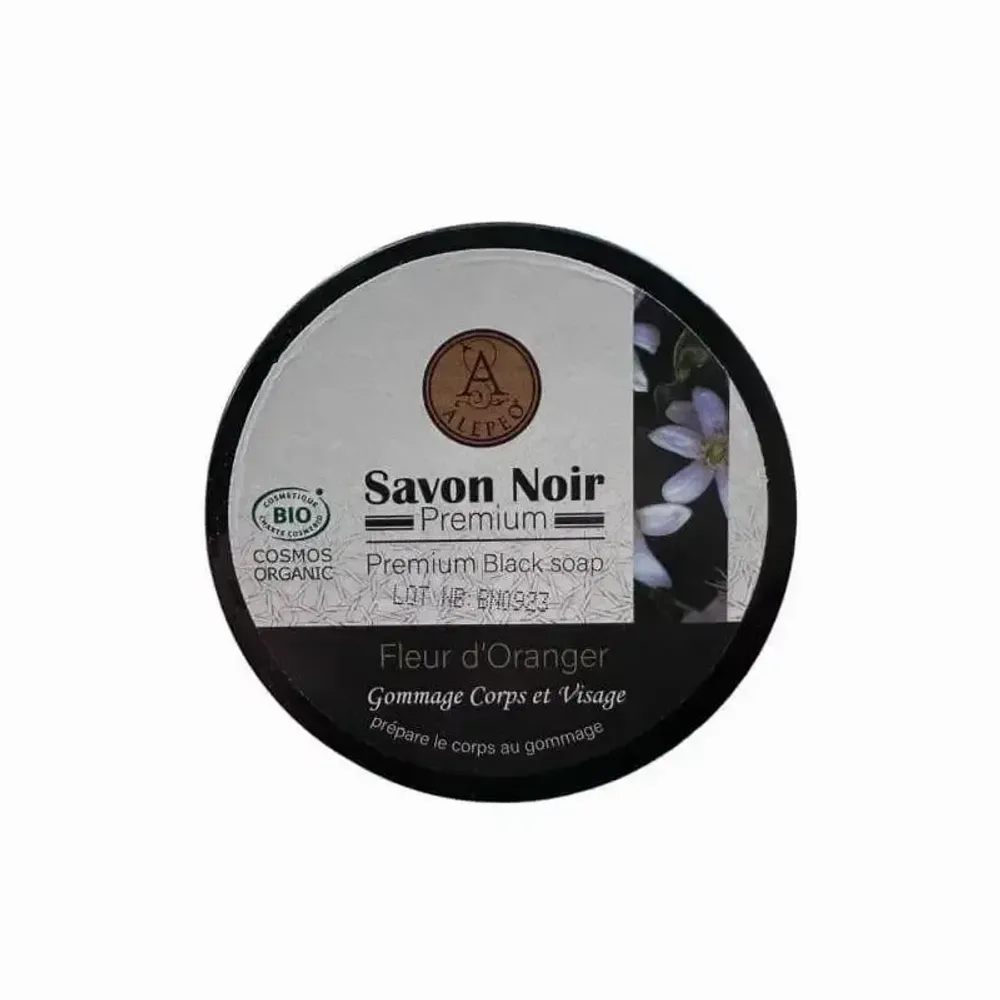 Savons - Savon noir Cosmos Biologique Fleur d'oranger 250g - ARABESK
