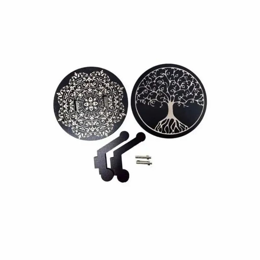 Bijoux - Porte Encens plaque arbre de vie 10cm - ARABESK