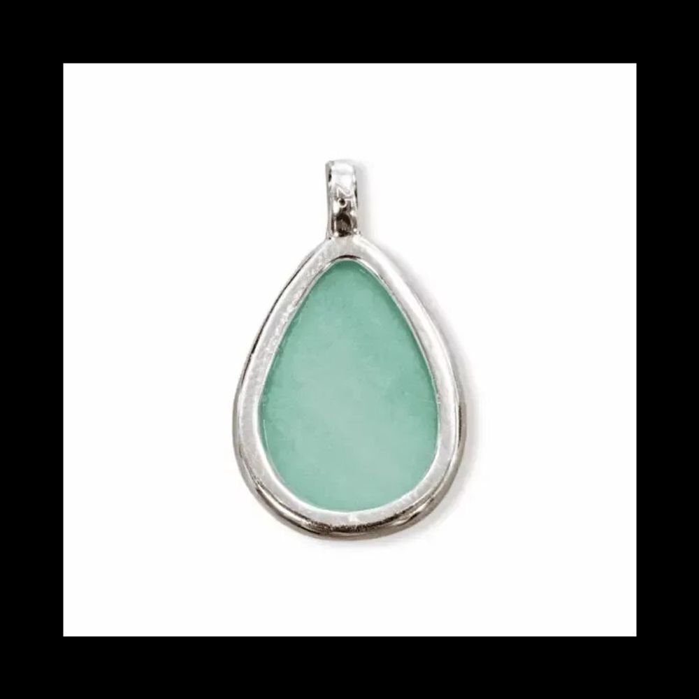 Jewelry - Amazonite 925 Silver Drop Pendant 23.5mm - ARABESK