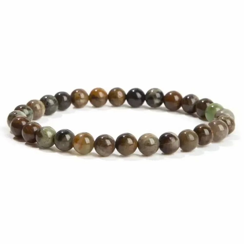 Bracelets - Chinese Serpentine Bracelet A 6mm Beads - ARABESK