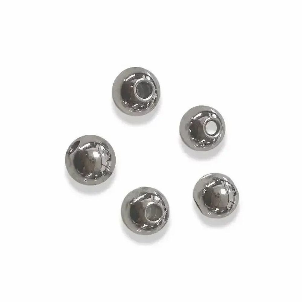 Bijoux - Perles charm's Intercalaire Boule en Acier Inoxydable Argentée 6mm x100 - ARABESK