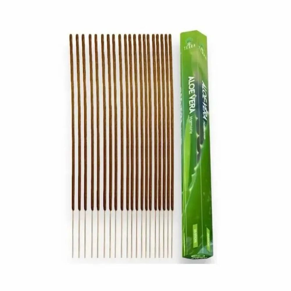 Scents - Terra Aloe vera hexa charcoal-free incense 30grs - ARABESK