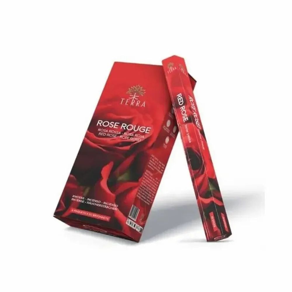 Scents - Terra red rose hexa incense without charcoal - ARABESK