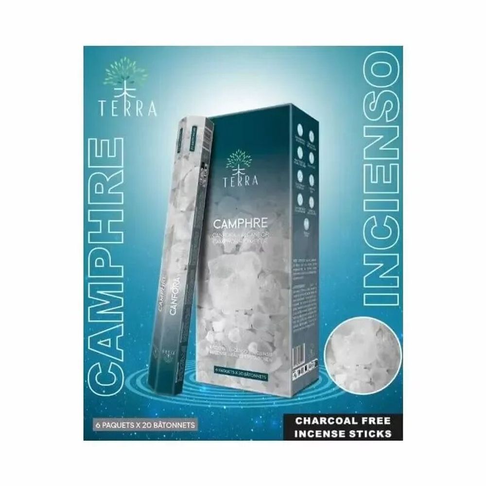 Scents - Terra camphor hexa incense without charcoal 30grs - ARABESK