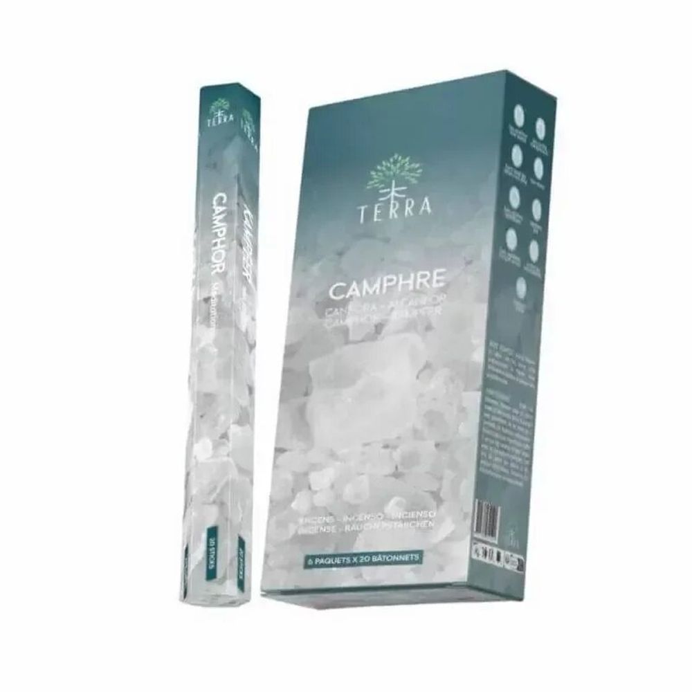 Scents - Terra camphor hexa incense without charcoal 30grs - ARABESK
