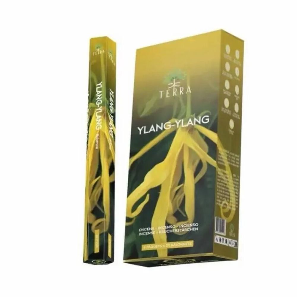 Scents - Terra Ylang-Ylang hexa incense without charcoal 30grs - ARABESK