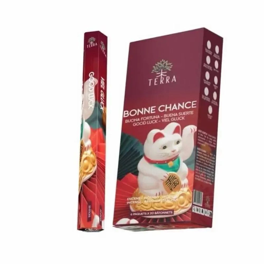 Scents - Terra Bonne Chance hexa charcoal-free incense - ARABESK