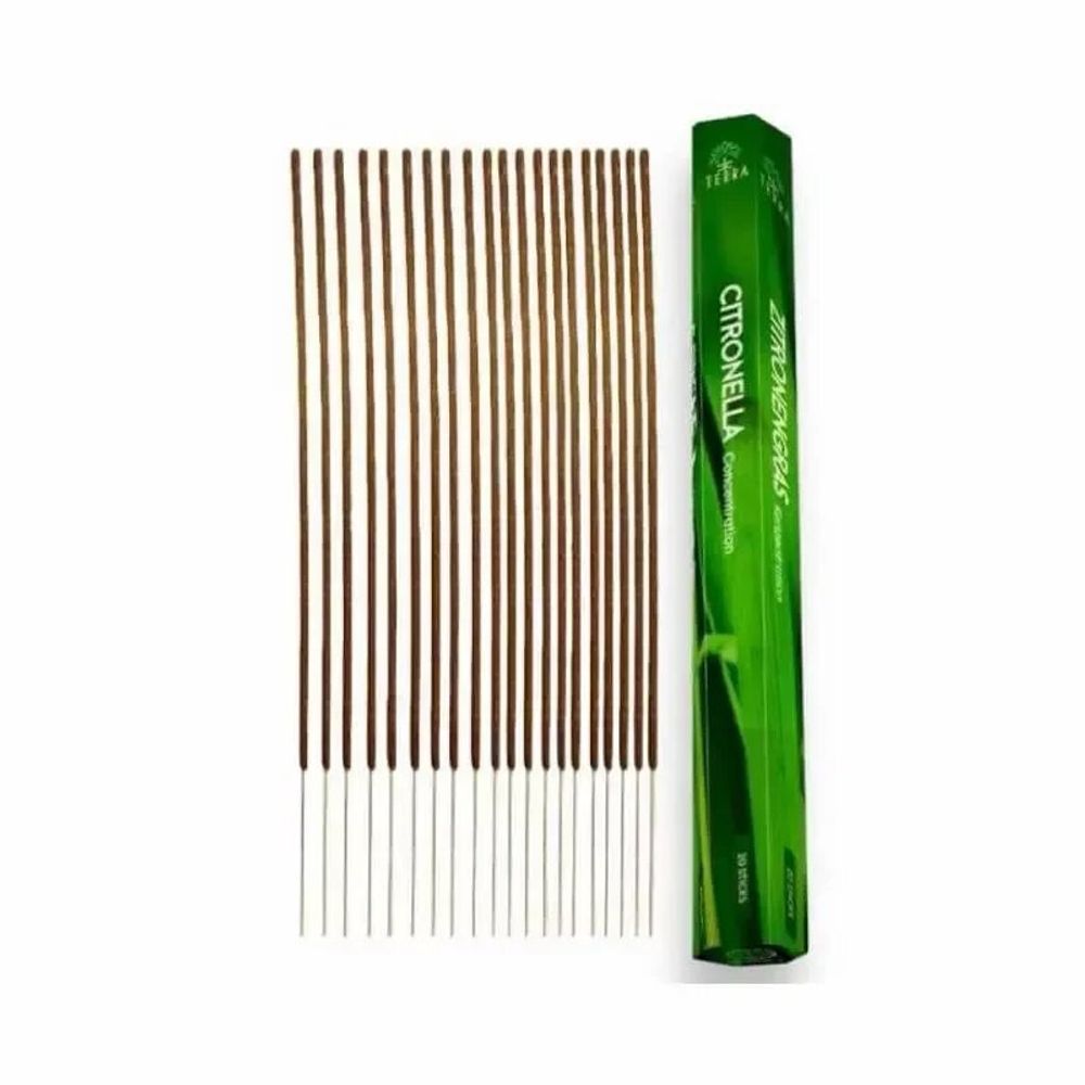 Scents - Terra citronella hexa incense without charcoal 30grs - ARABESK