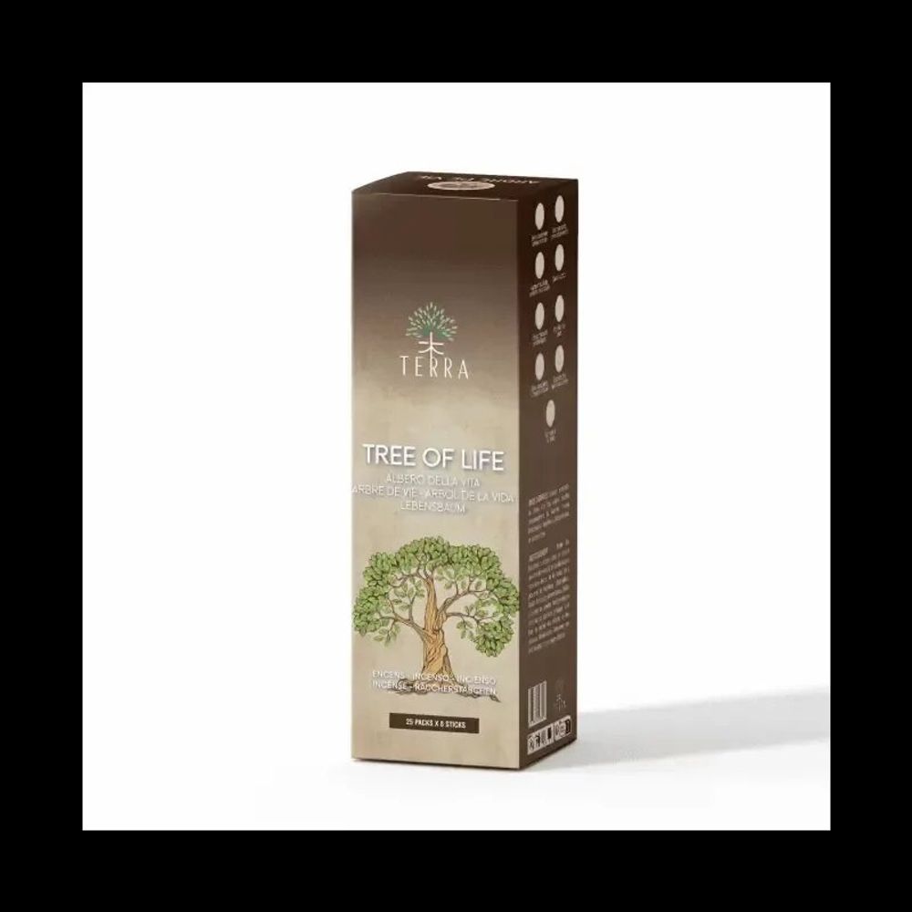 Senteurs - Encens Terra Arbre de Vie sans charbon 12grs - ARABESK