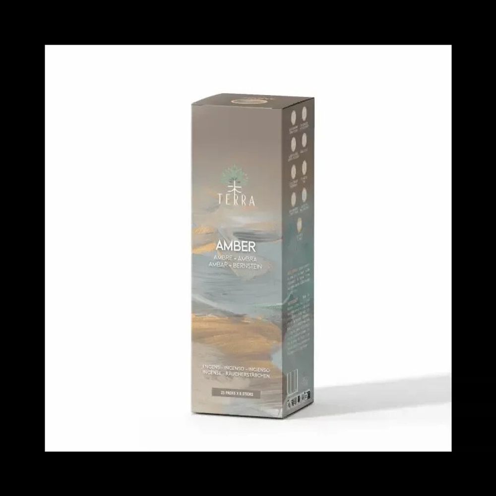 Senteurs - Encens TERRA Ambre sans charbon 12grs - ARABESK