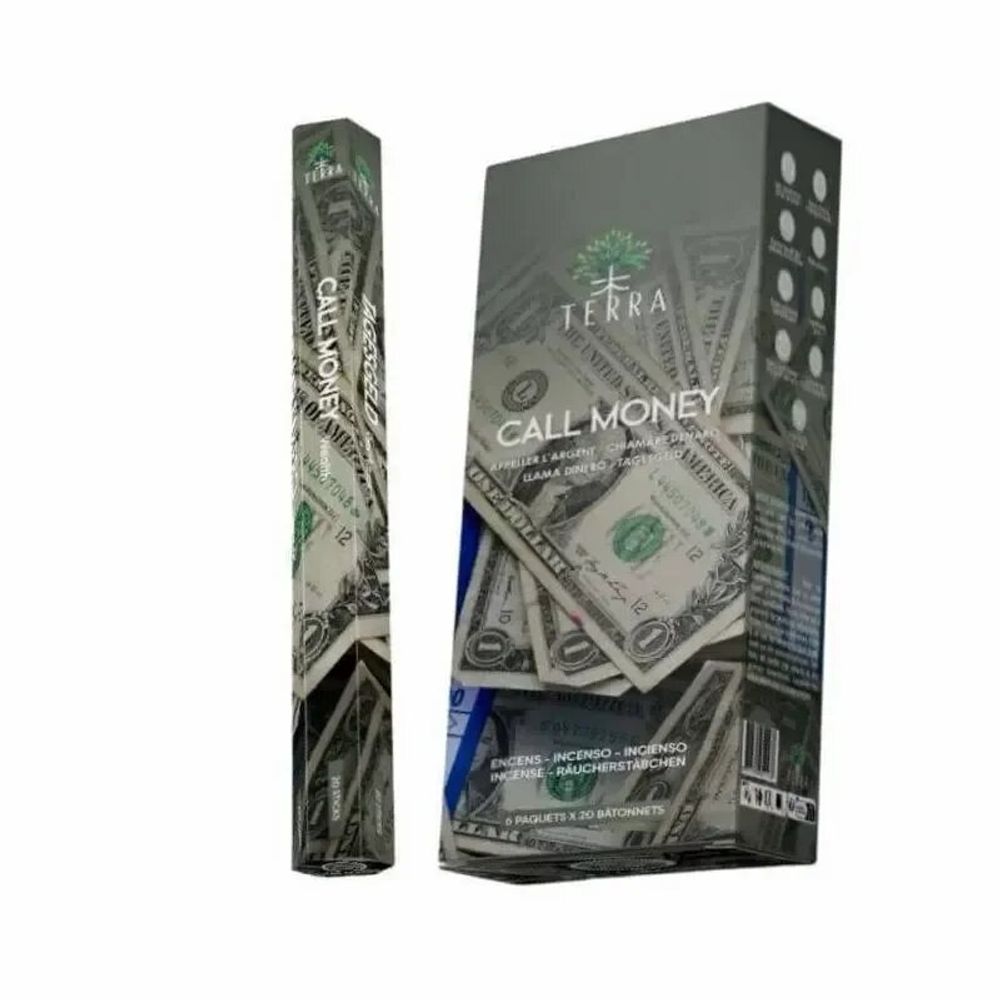 Scents - Incense Terra call silver hexa without charcoal 30grs - ARABESK