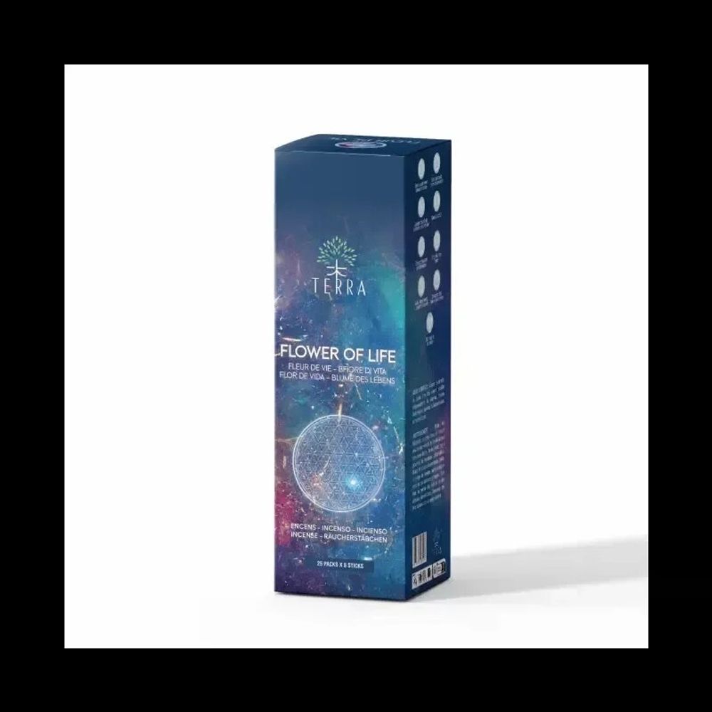 Scents - TERRA Flower of Life incense without charcoal 12grs - ARABESK