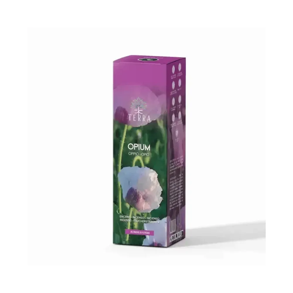 Scents - Terra Opium incense without charcoal 12grs - ARABESK