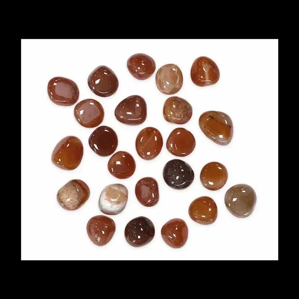 Jewelry - Carnelian A tumbled stones 2-3cm 250g - ARABESK