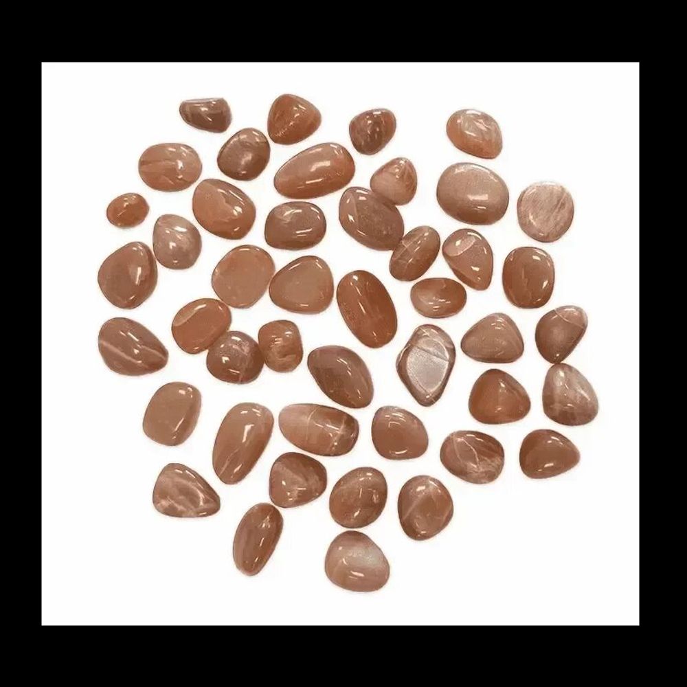 Jewelry - Sunstone A+ tumbled stones 15-25mm 250g - ARABESK