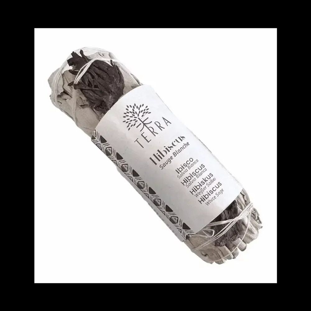 Scents - White Sage and Hibiscus Smudge 25-30gr 10cm - ARABESK