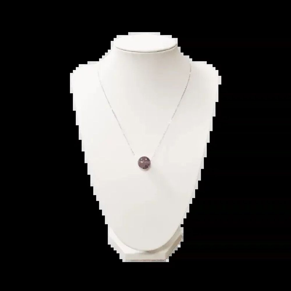 Bijoux - Collier Argent 925 Super Seven AA Boule 12mm - ARABESK