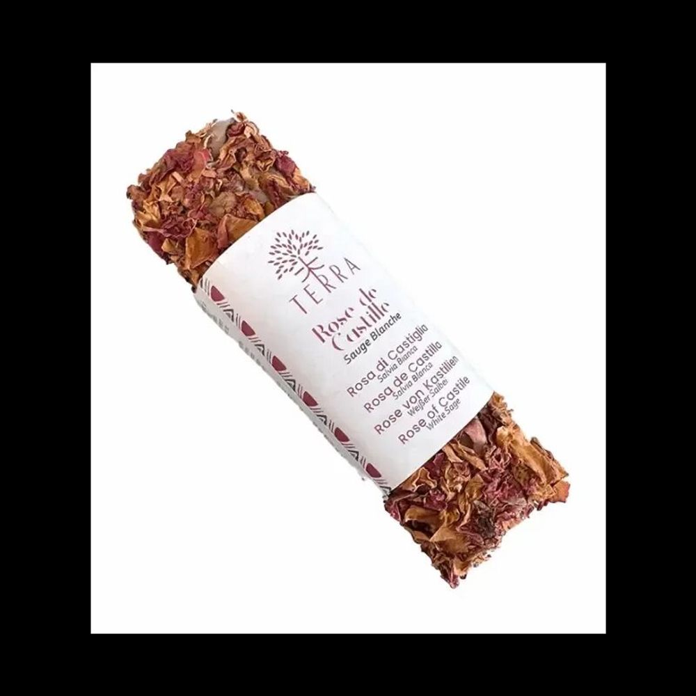 Senteurs - Sauge Blanche & Rose de Castille Fagot 25-30gr 10cm - ARABESK