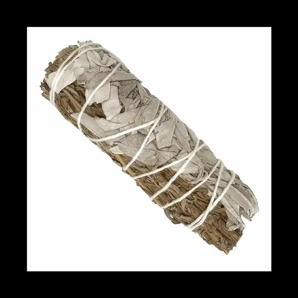 Senteurs - Sauge Blanche & Armoise fagot 25-30g 10cm - ARABESK