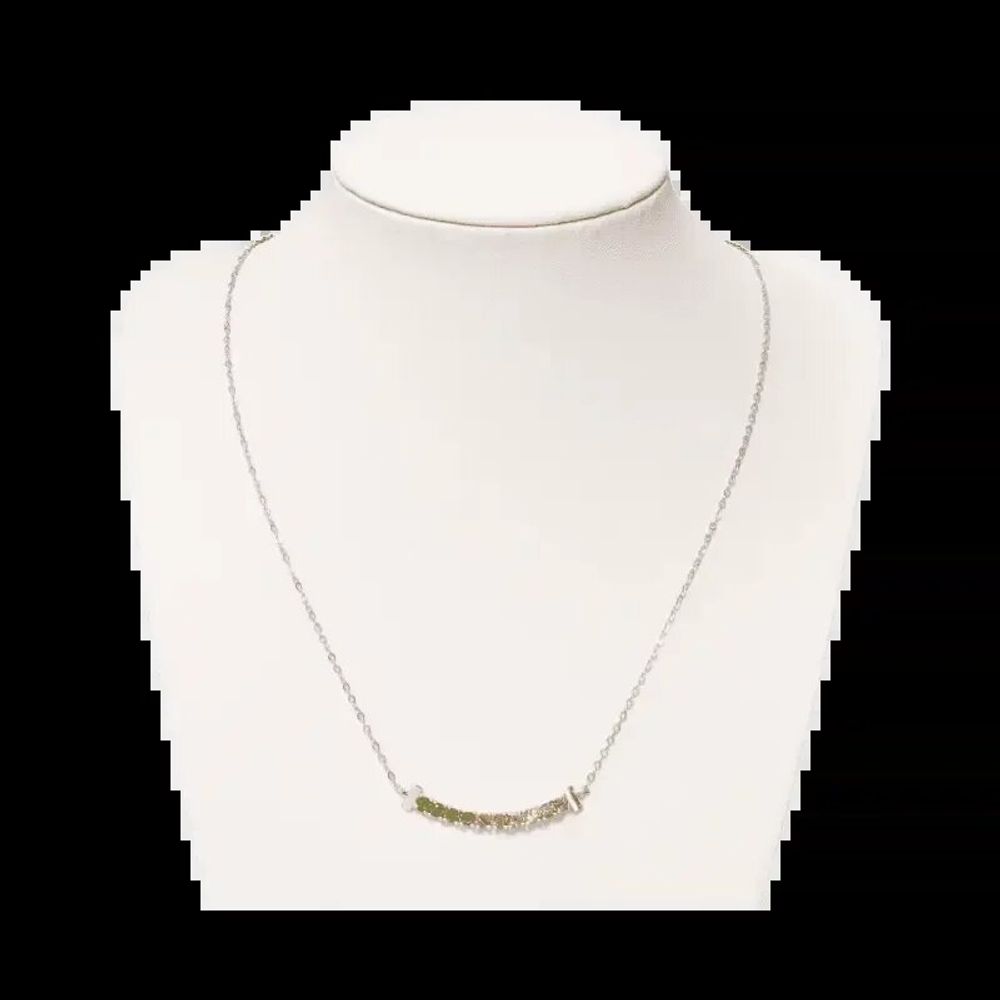 Jewelry - 925 Silver Necklace Faceted Multicolor Tourmaline AA 3mm - ARABESK