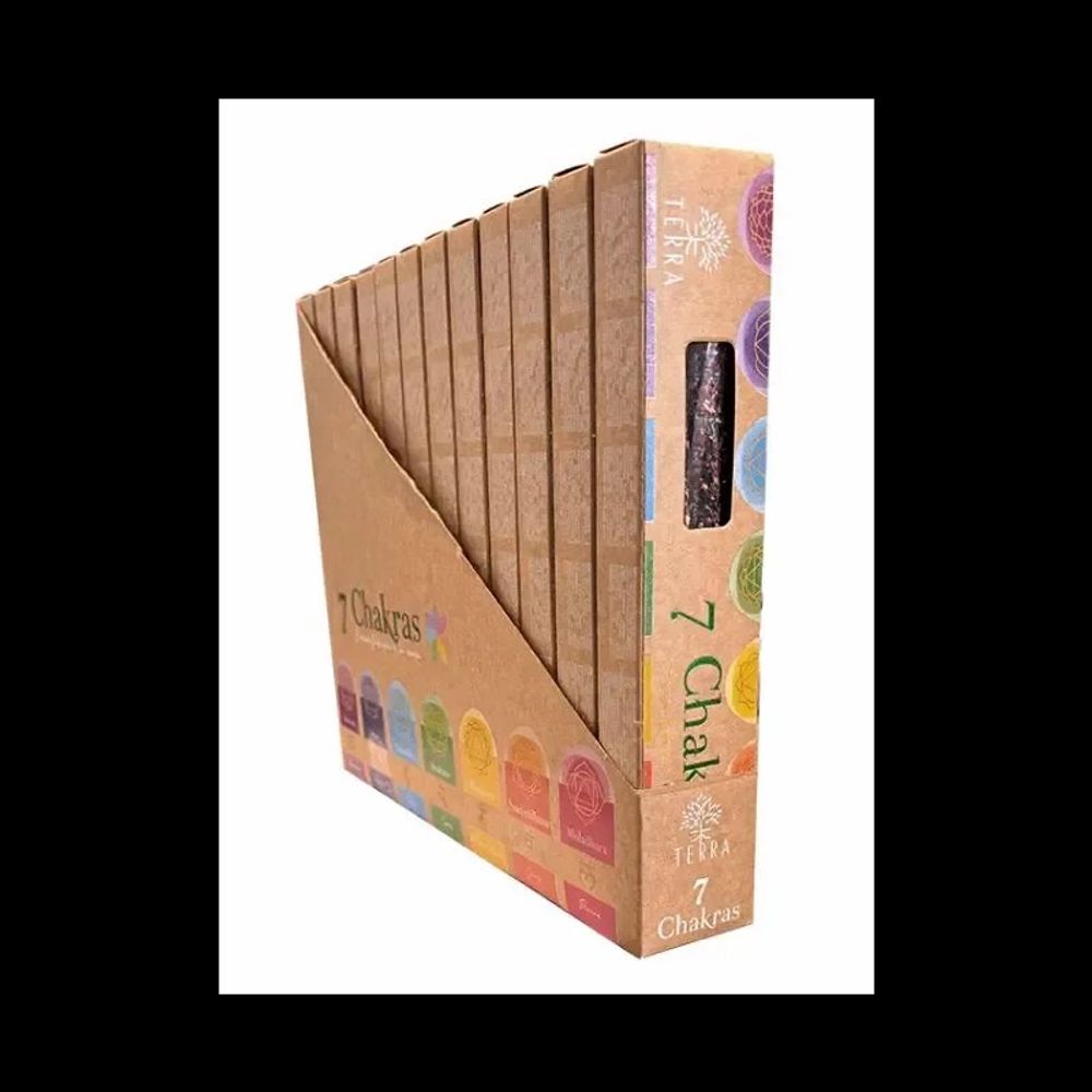 Scents - Terra 7 Chakras Incense Smudge Stick 20g - ARABESK
