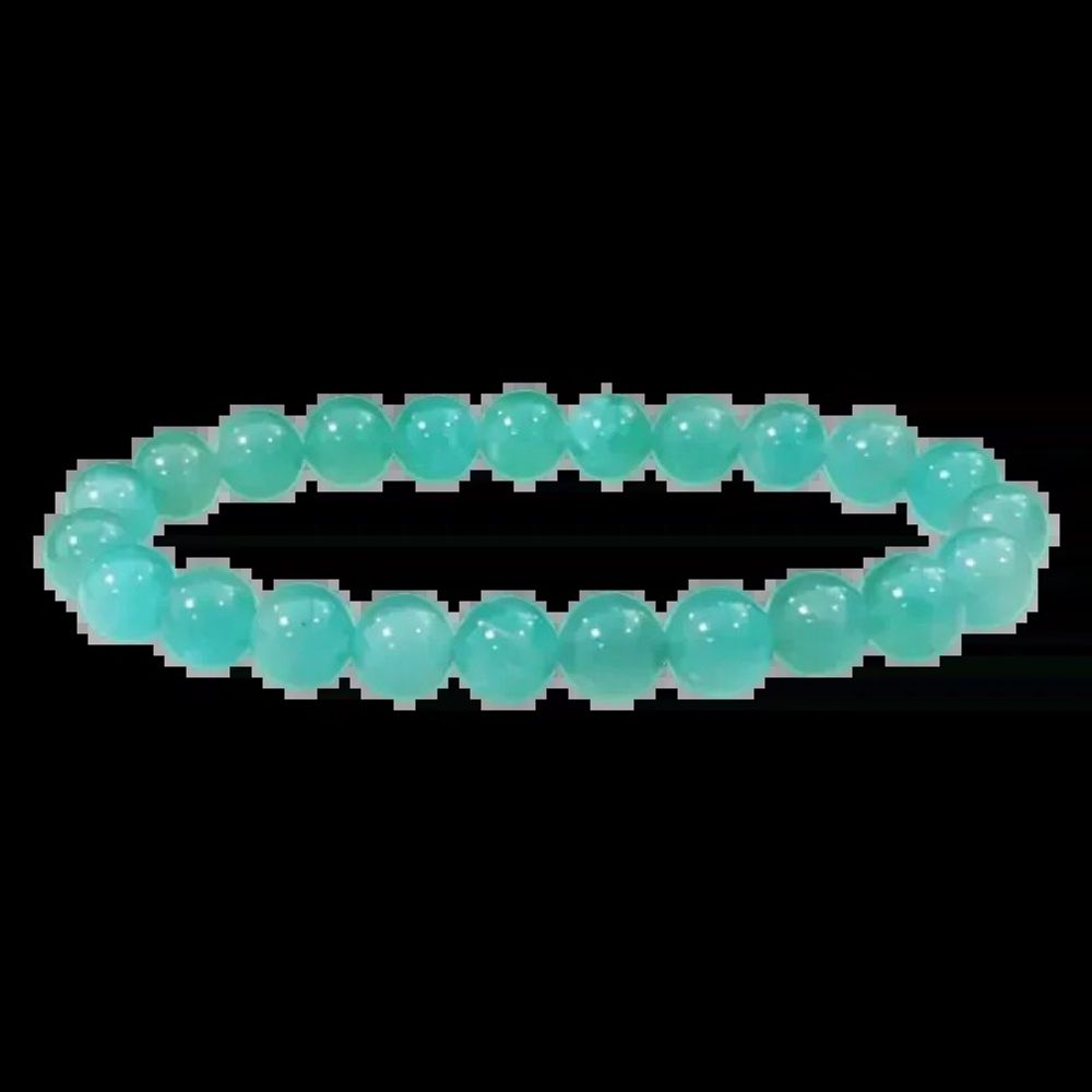 Bracelets - Amazonite Bracelet USA AA+ Beads 8mm - ARABESK