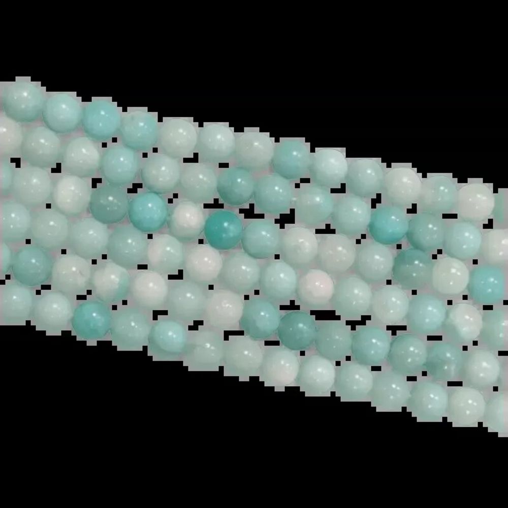 Bijoux - Amazonite Brésil A perles 6mm sur fil 40cm - ARABESK