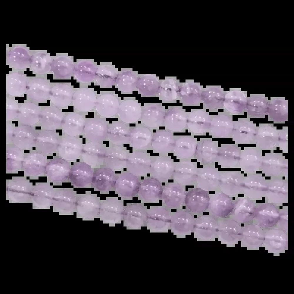 Jewelry - Amethyst Lavender A beads 6mm on 40cm thread - ARABESK