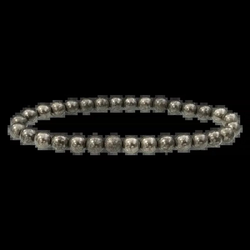 Bracelets - Bracelet Pyrite A perles 6mm - ARABESK