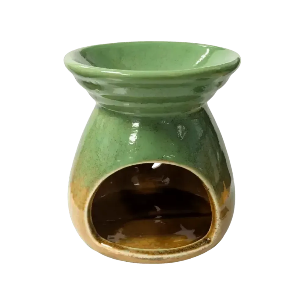 Scents - Green Gradient Ceramic Oil Burner 8.5cm - ARABESK