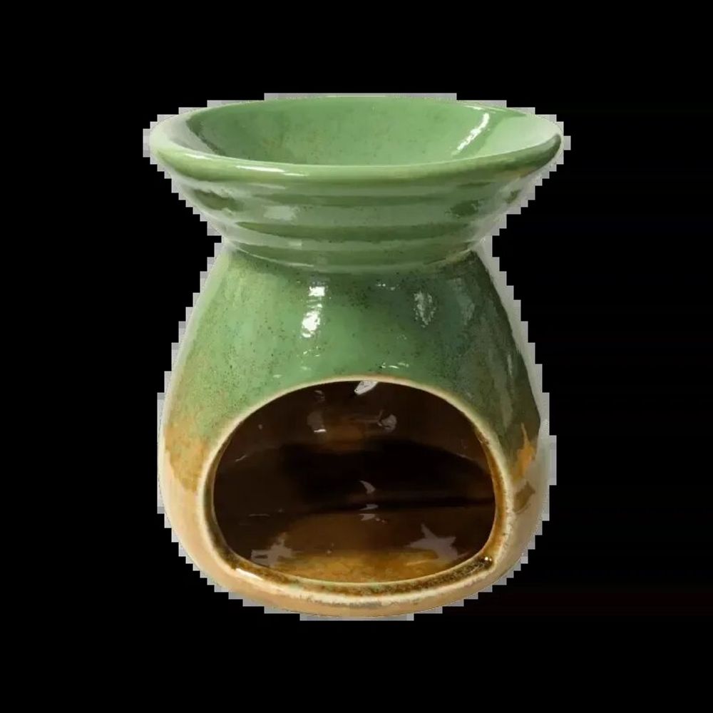 Scents - Green Gradient Ceramic Oil Burner 8.5cm - ARABESK